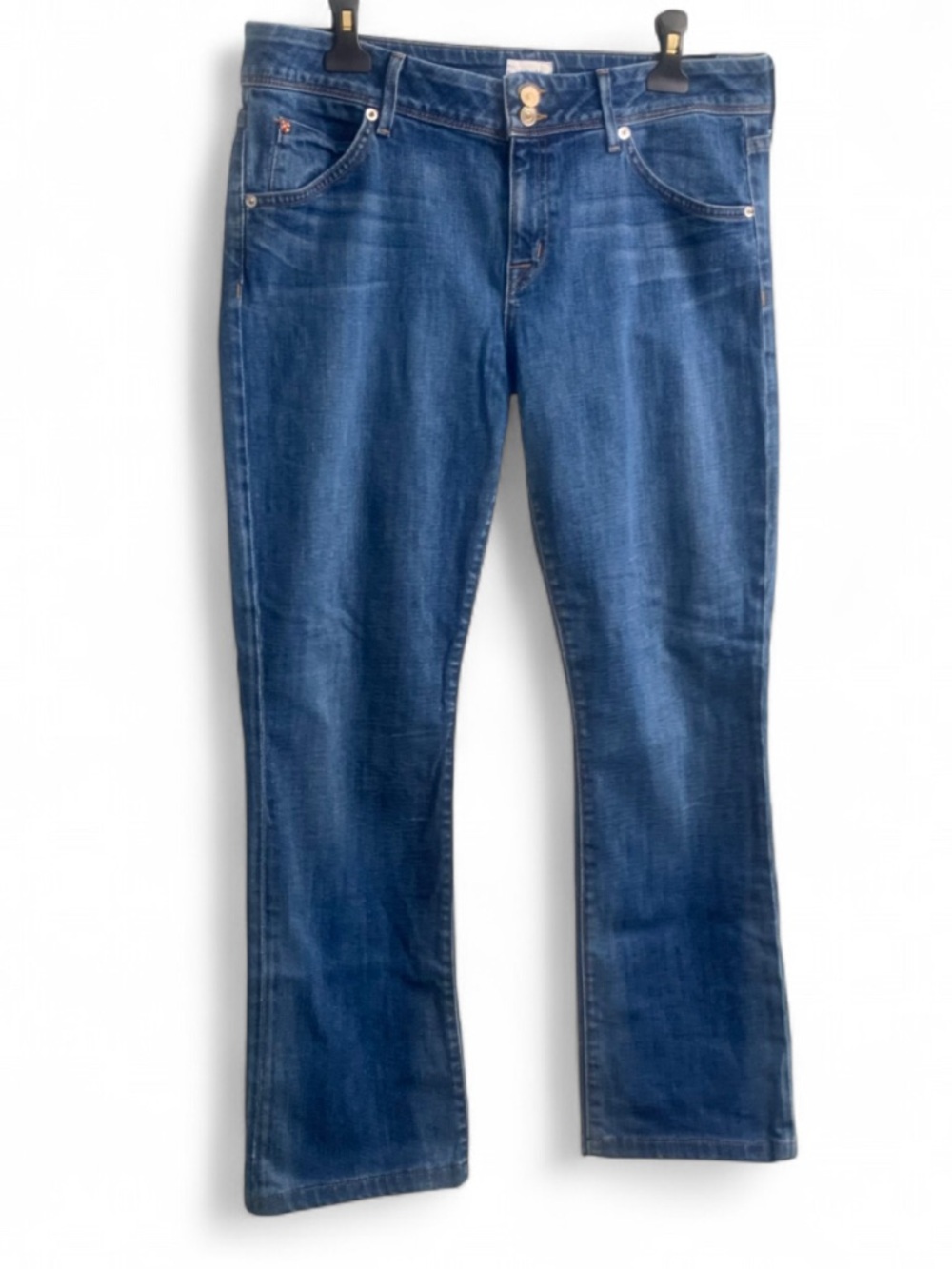 Hudson Beth‎ mid-rise  baby bootcut jeans Size 32 y2k denim jeans